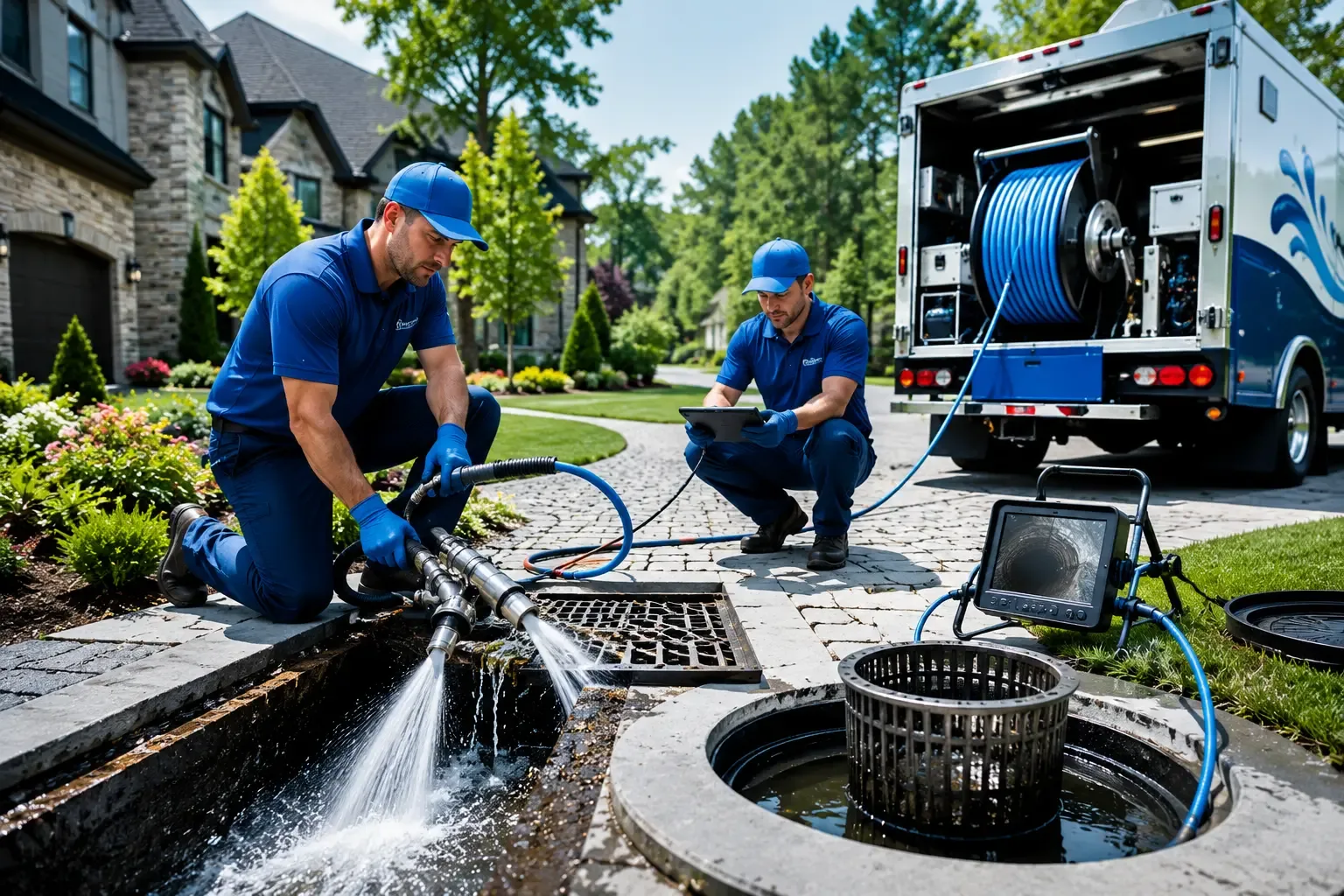 Local outdoor drain cleaning professionals in Monroe, NC
