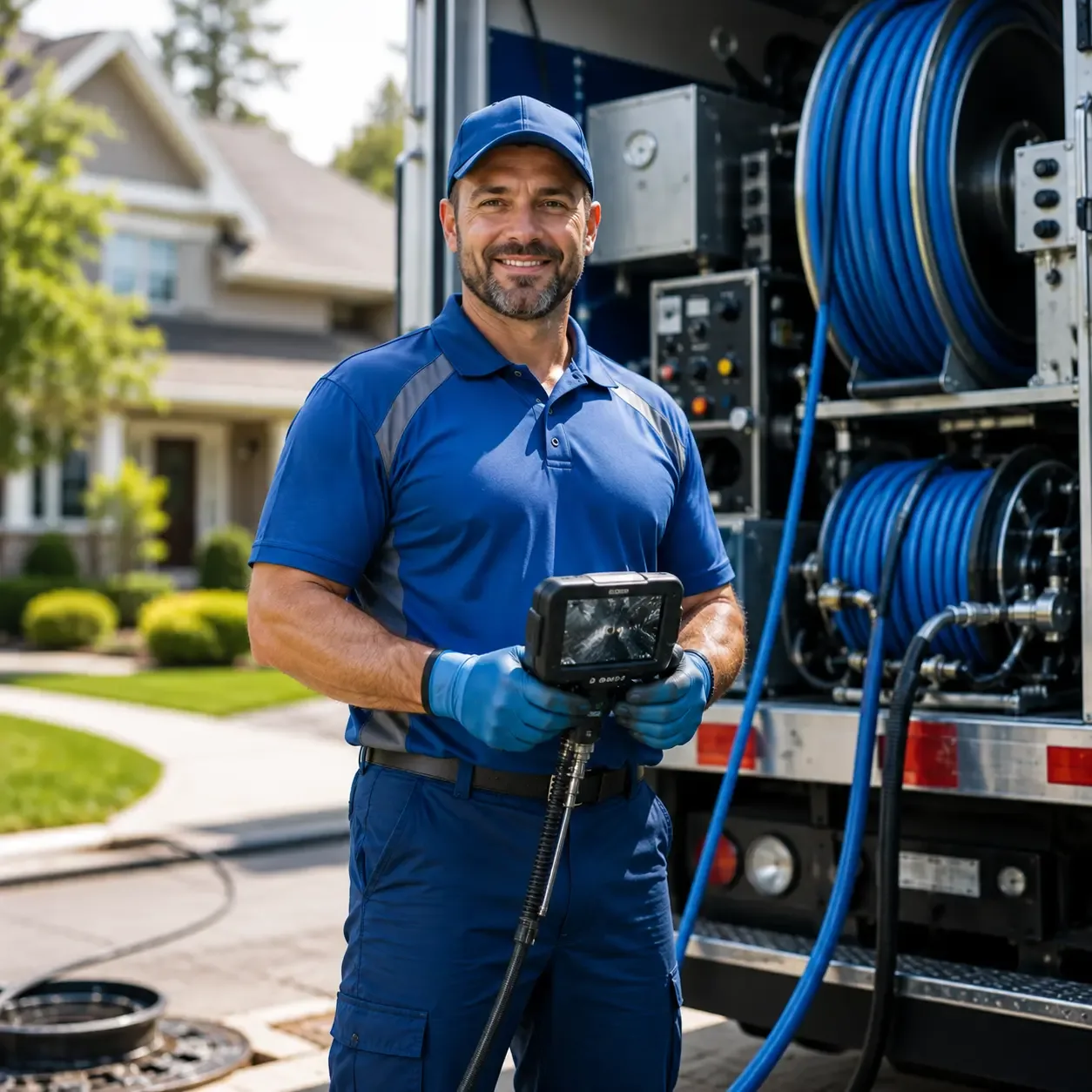Local outdoor drain cleaning specialists in Monroe, NC